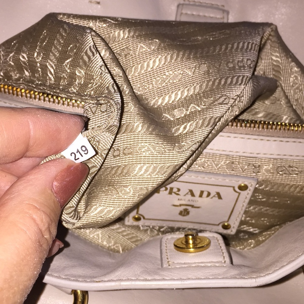 Prada White Tote Bag - Picture 5 of 11